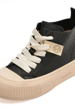 Ghete GRYXX negre, 2661, din piele naturala imagine