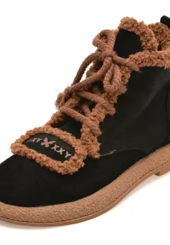 Ghete GRYXX negre, 3432736, din piele intoarsa imagine