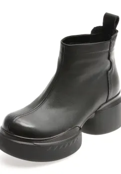 Ghete GRYXX negre, 35563, din piele naturala imagine