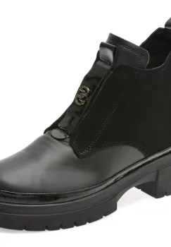 Ghete GRYXX negre, 386465, din piele naturala imagine