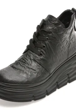 Ghete GRYXX negre, 387625, din piele naturala imagine