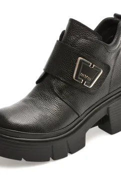 Ghete GRYXX negre, 387632, din piele naturala imagine