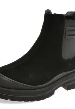 Ghete GRYXX negre, 5214, din piele intoarsa imagine