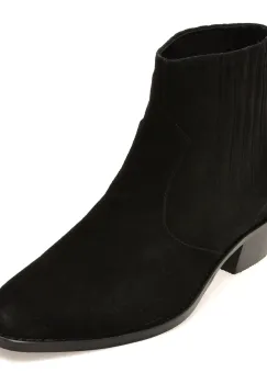 Ghete GRYXX negre, 5376042, din piele intoarsa imagine