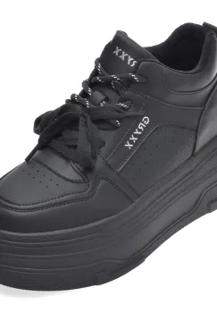Ghete GRYXX negre, 5710, din piele naturala imagine