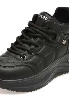 Ghete GRYXX negre, 5K718, din piele ecologica imagine