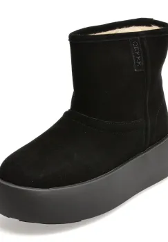 Ghete GRYXX negre, 624M125, din piele intoarsa imagine