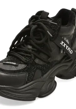 Ghete GRYXX negre, 75618, din piele ecologica imagine