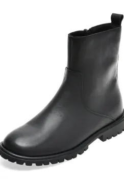 Ghete GRYXX negre, 83252Z, din piele naturala imagine
