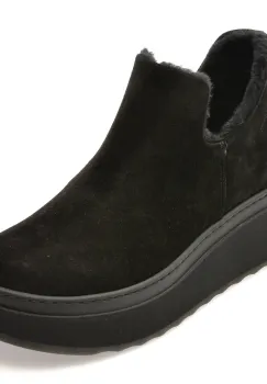 Ghete GRYXX negre, 91724, din piele intoarsa imagine