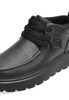 Ghete GRYXX negre, 9323, din piele naturala imagine