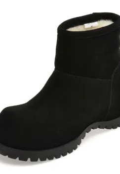 Ghete GRYXX negre, 9933, din piele intoarsa imagine