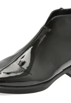 Ghete GRYXX negre, DX1268, din piele naturala lacuita imagine