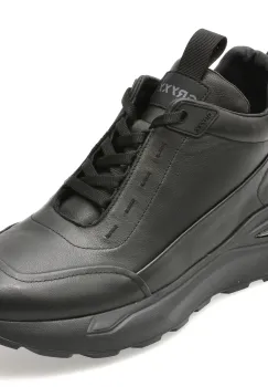 Ghete GRYXX negre, LN1, din piele naturala imagine