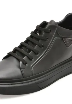 Ghete GRYXX negre, LN48, din piele naturala imagine