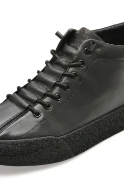 Ghete GRYXX negre, LN61, din piele naturala imagine
