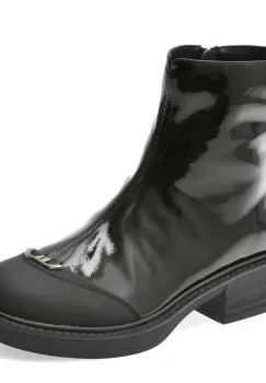 Ghete GRYXX negre, M67B, din piele naturala lacuita imagine