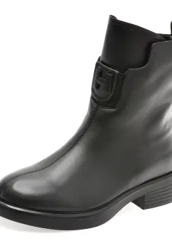 Ghete GRYXX negre, MX01547, din piele naturala imagine
