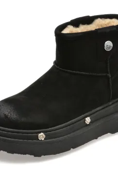 Ghete GRYXX negre, SX2602, din piele intoarsa imagine