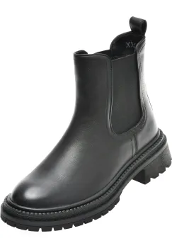 Ghete GRYXX negre, T1151, din piele naturala imagine