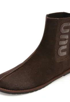 Ghete IMAGE maro, 5731252, din piele intoarsa imagine