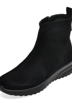 Ghete IMAGE negre, 326052, din piele intoarsa imagine