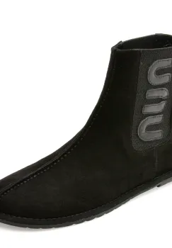 Ghete IMAGE negre, 5731252, din piele intoarsa imagine