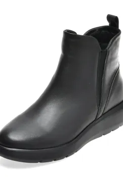 Ghete IMAGE negre, 6080T, din piele naturala imagine