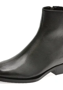 Ghete IMAGE negre, EB883, din piele naturala imagine