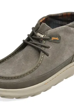 Ghete JEEP kaki, 62021, din piele intoarsa imagine