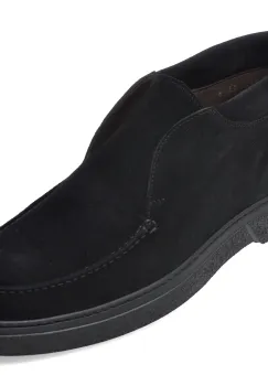 Ghete LE COLONEL negre, 77503, din piele intoarsa imagine