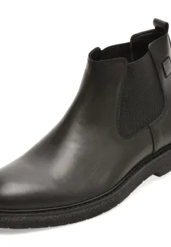 Ghete OTTER negre, PLT10, din piele naturala imagine