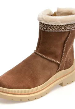 Ghete REMONTE maro, D0C83, din piele intoarsa imagine