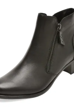Ghete REMONTE negre, R5190, din piele naturala imagine