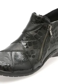 Ghete REMONTE negre, R7674, din piele naturala imagine