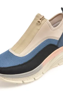 Ghete RIEKER bleumarin, 48053, din material textil imagine