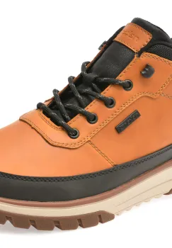 Ghete RIEKER maro, B9300, din piele ecologica imagine