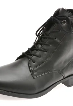Ghete RIEKER negre, 77030, din piele ecologica imagine