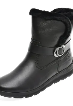Ghete RIEKER negre, Z0081, din piele naturala imagine