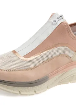 Ghete RIEKER roz, 48053, din material textil imagine