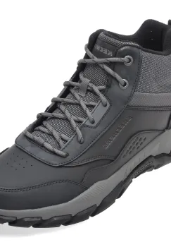 Ghete SKECHERS gri, 205587, din piele naturala imagine