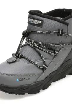 Ghete SKECHERS gri, TURBO TREAD, din material textil imagine