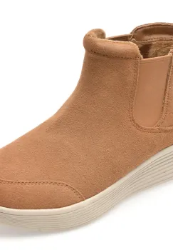 Ghete SKECHERS maro, 159095, din piele intoarsa imagine