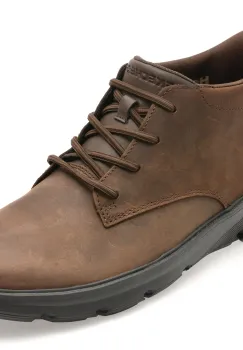 Ghete SKECHERS maro, ARCH FIT GARZA, din piele naturala imagine