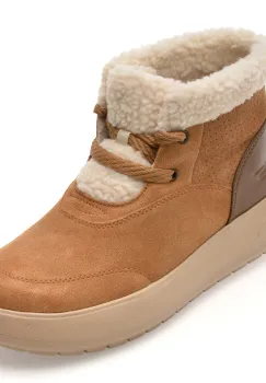 Ghete SKECHERS maro, ARCH FIT HORIZON BOOT, din piele intoarsa imagine