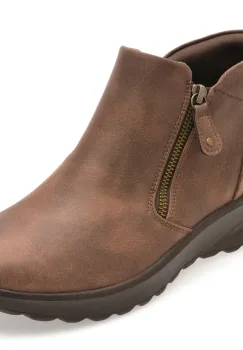 Ghete SKECHERS maro, LOVELY VIBE, din material textil imagine
