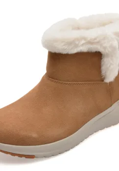 Ghete SKECHERS maro, ON-THE-GO STELLAR, din piele intoarsa imagine