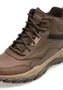 Ghete SKECHERS maro, SANTORO, din piele naturala imagine