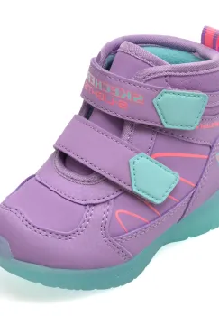 Ghete SKECHERS mov, 319310N, din piele ecologica imagine