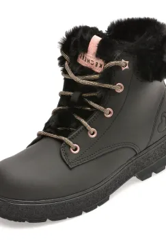 Ghete SKECHERS negre, 310952L, din piele ecologica imagine